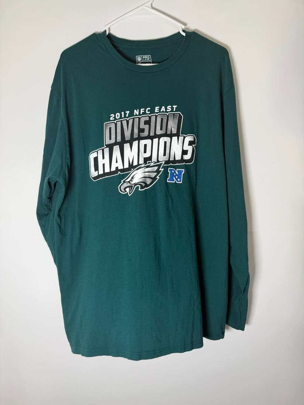 Fanatics Philadelphia Eagles 2017 NFC East Division Champions Long Sleeve